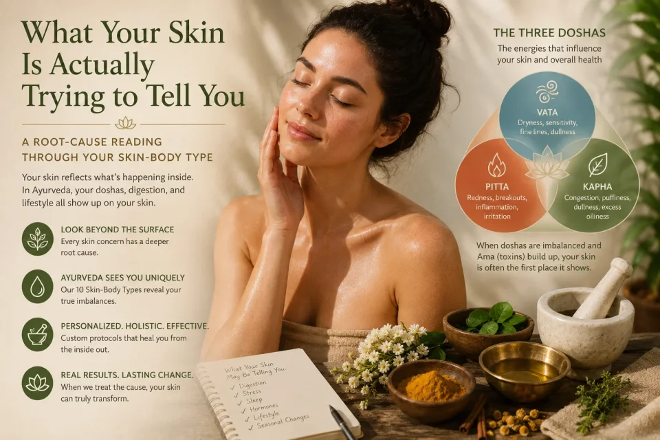 What Your Skin Is Actually Trying to Tell You: A Root-Cause Reading Through Your Skin-Body Type